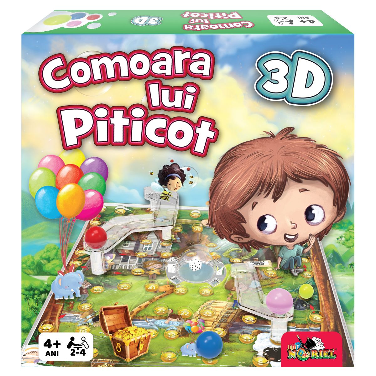 Joc Comoara lui Piticot 3D, Noriel Games 3D imagine noua responsabilitatesociala.ro