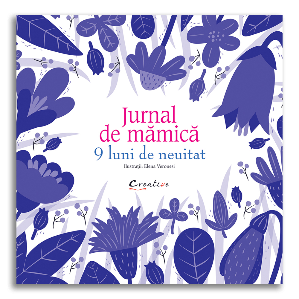 Carte jurnal de mamica 9 luni de neuitat, editura dph