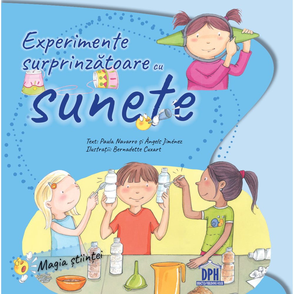 Carte Experimente surprinzatoare cu sunete, Editura DPH Carti pentru copii 2023-09-27