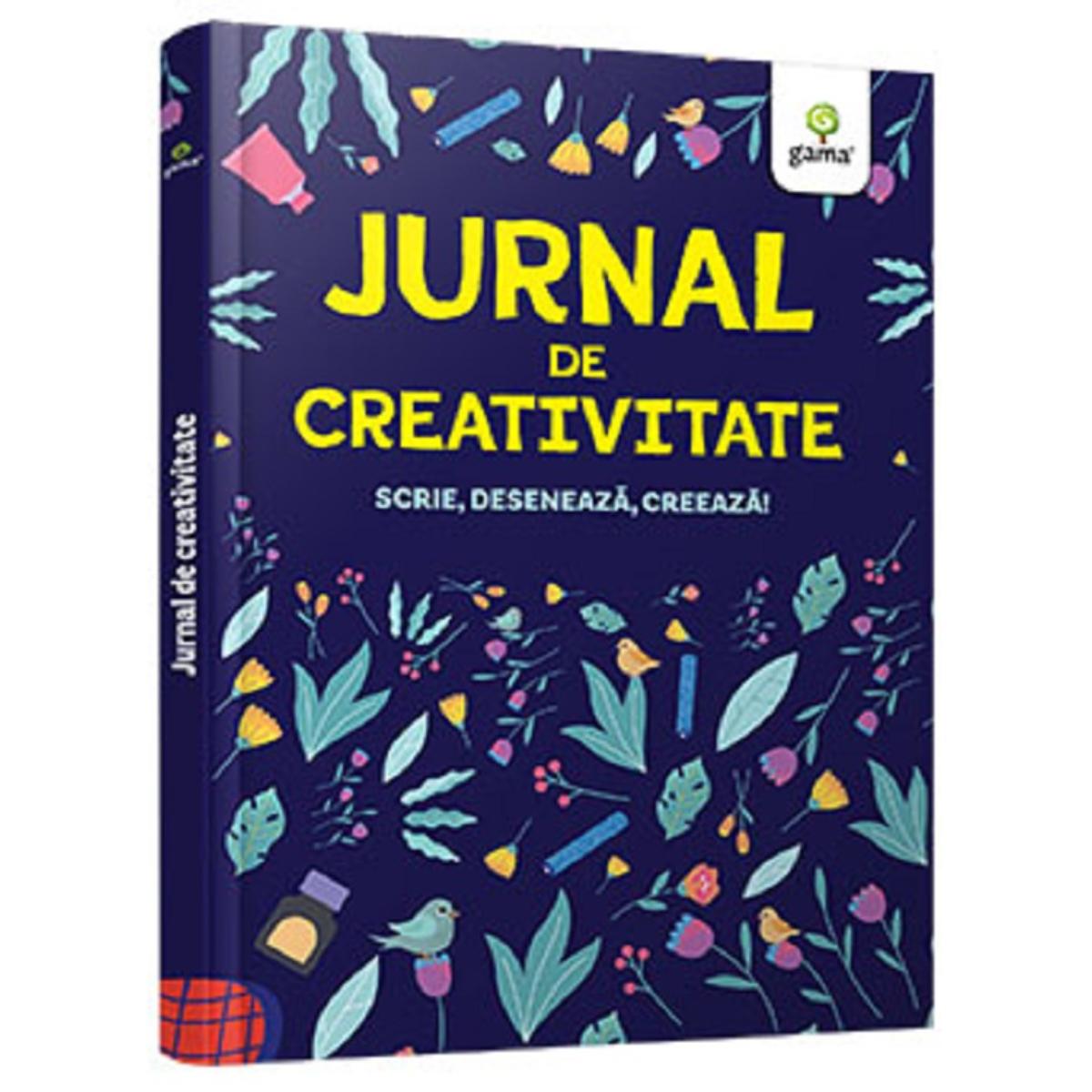 Jurnal de creativitate, Scrie deseneaza si creaza