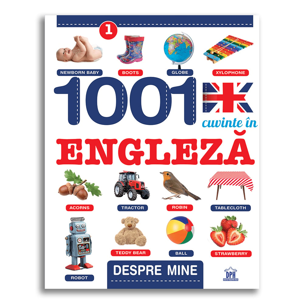 Carte 1001 cuvinte in engleza – despre lume, Editura DPH 1001 imagine 2022 protejamcopilaria.ro