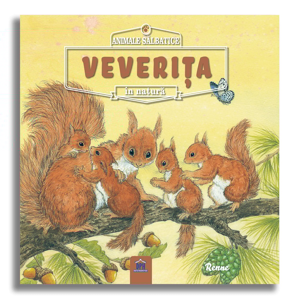 Carte veverita, editura dph