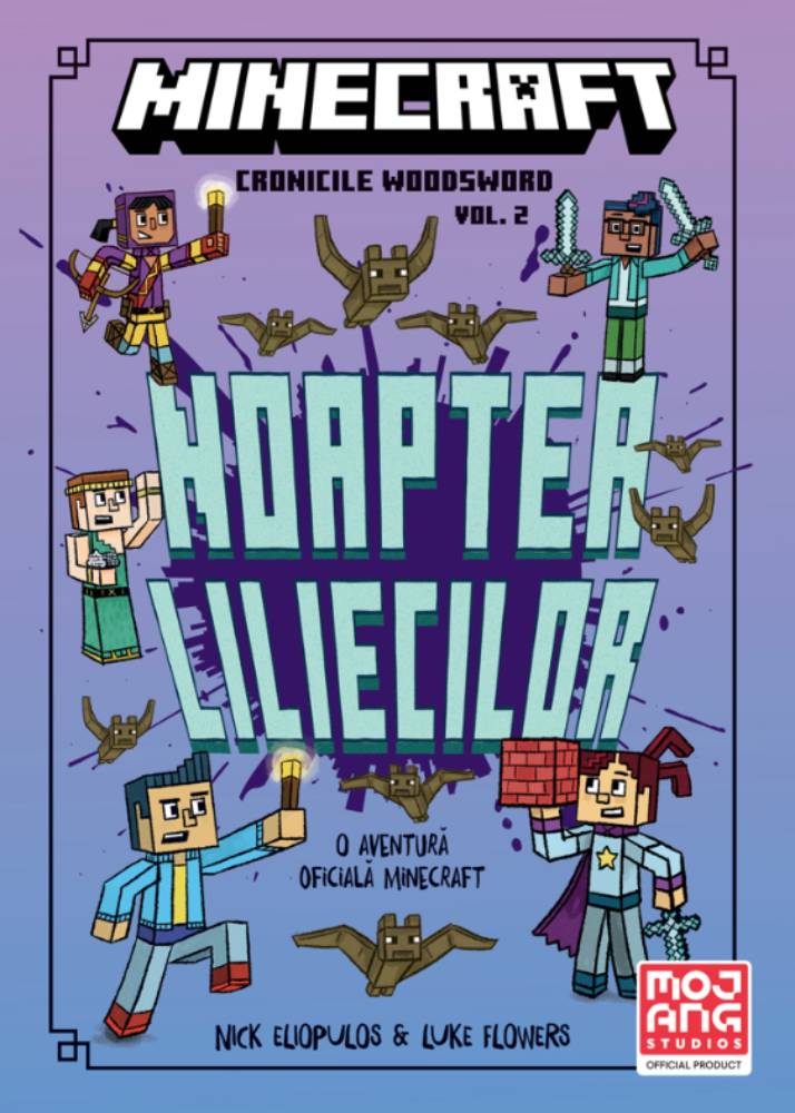 Minecraft, Cronicile Woodsword, Noaptea Liliecilor, Vol 2, Nick Eliopulos