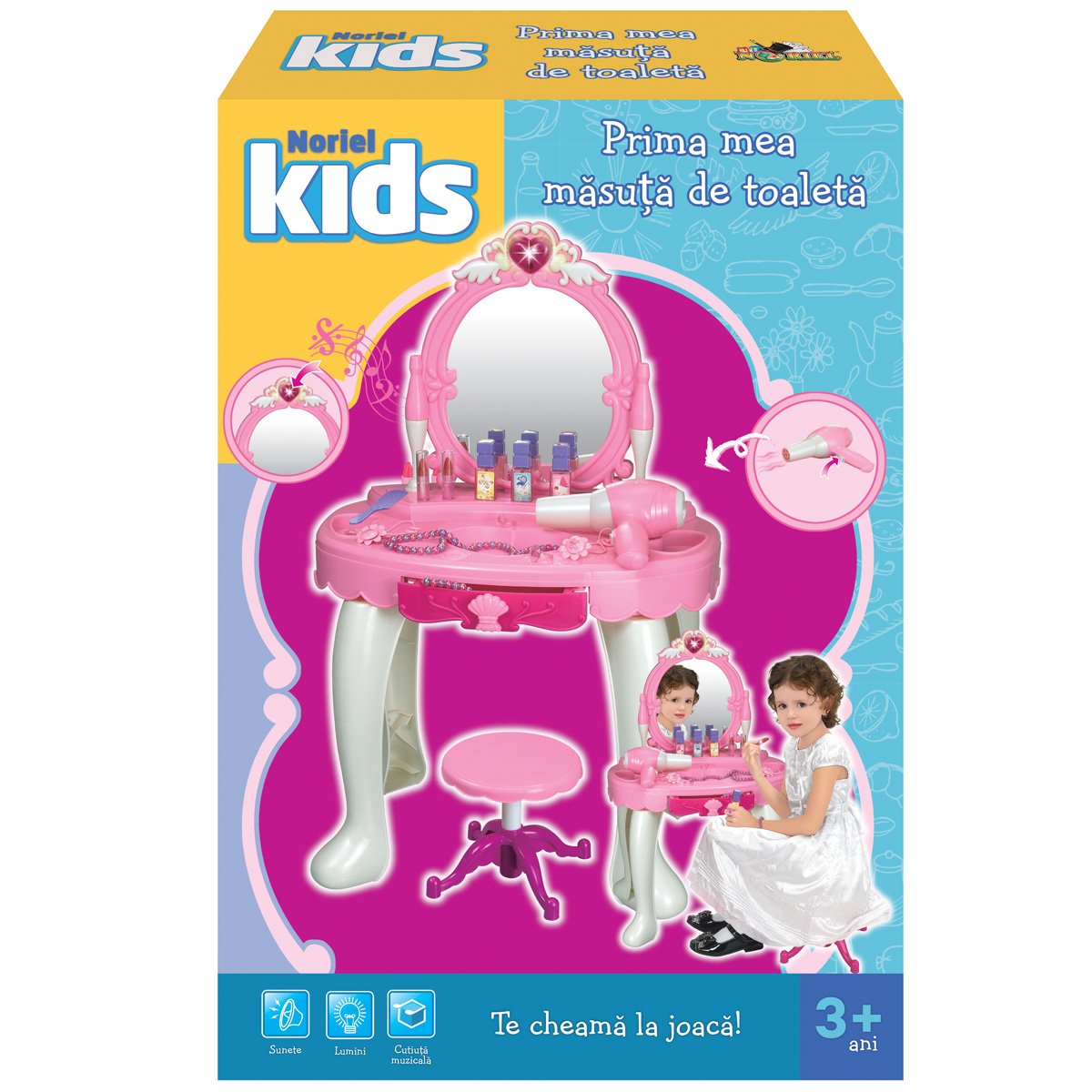 Set de joaca, Noriel Kids, Prima mea masuta de toaleta