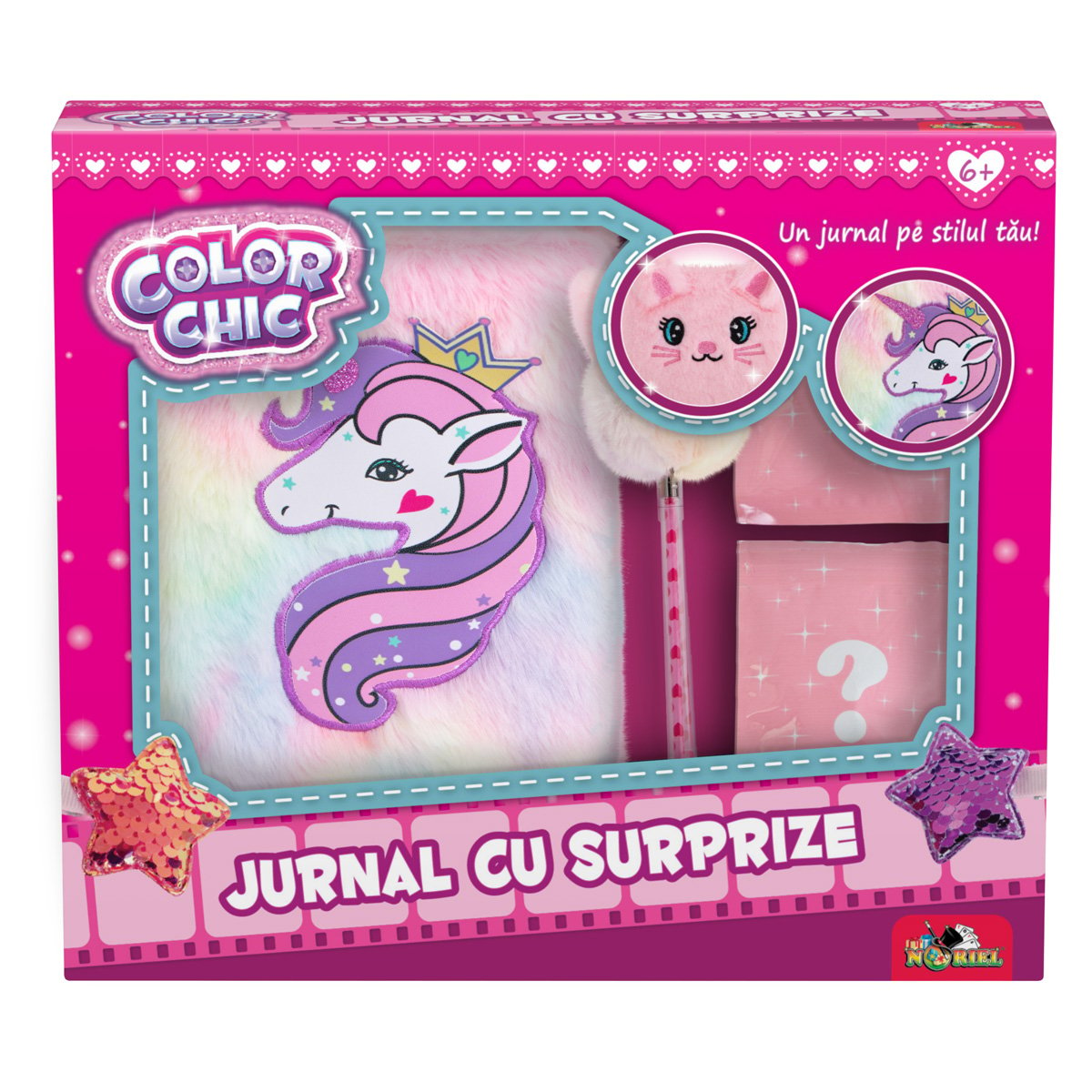 Jurnal Unicorn Color Chic, cu surprize Color Chic