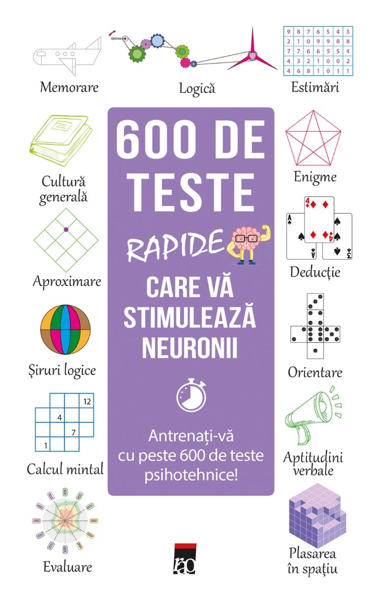 600 de teste rapide care va stimuleaza neuronii, Larousse 600 imagine 2022 protejamcopilaria.ro