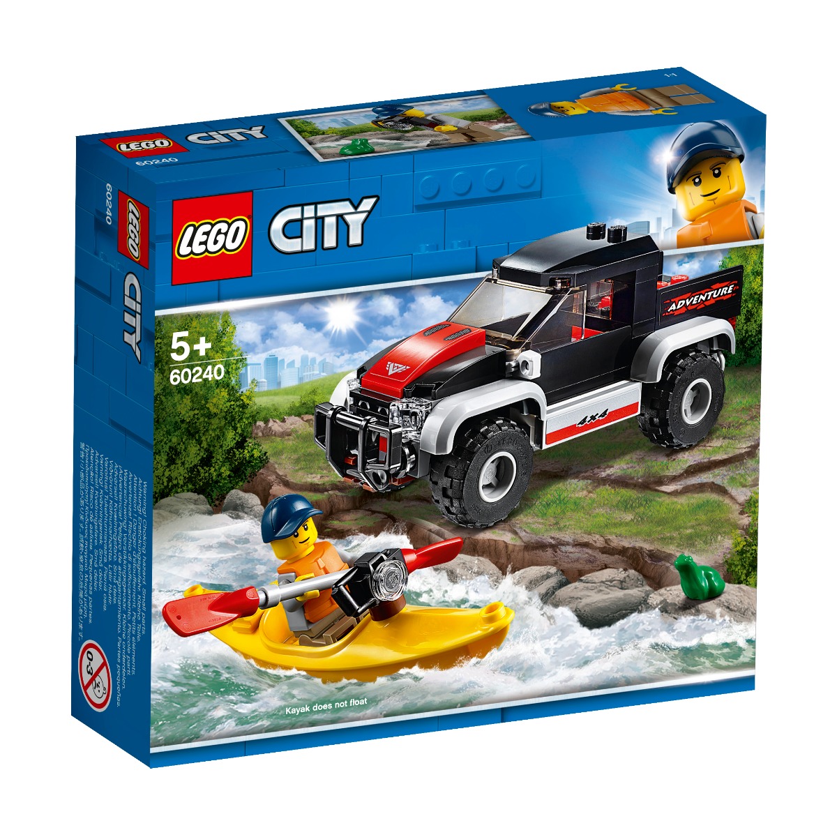 LEGO® City - Aventura cu caiacul (60240)