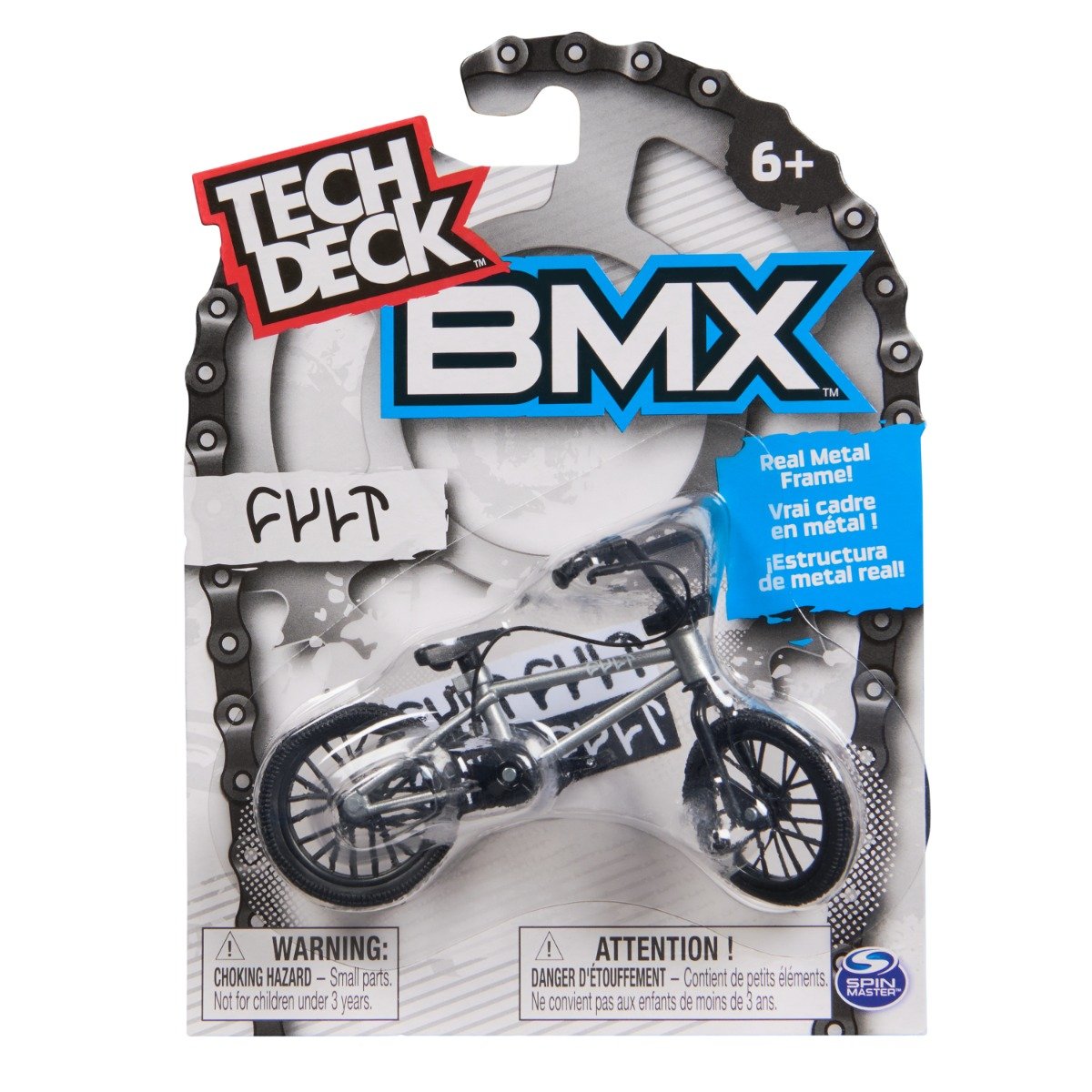 Mini BMX bike, Tech Deck, Cult, 20147582