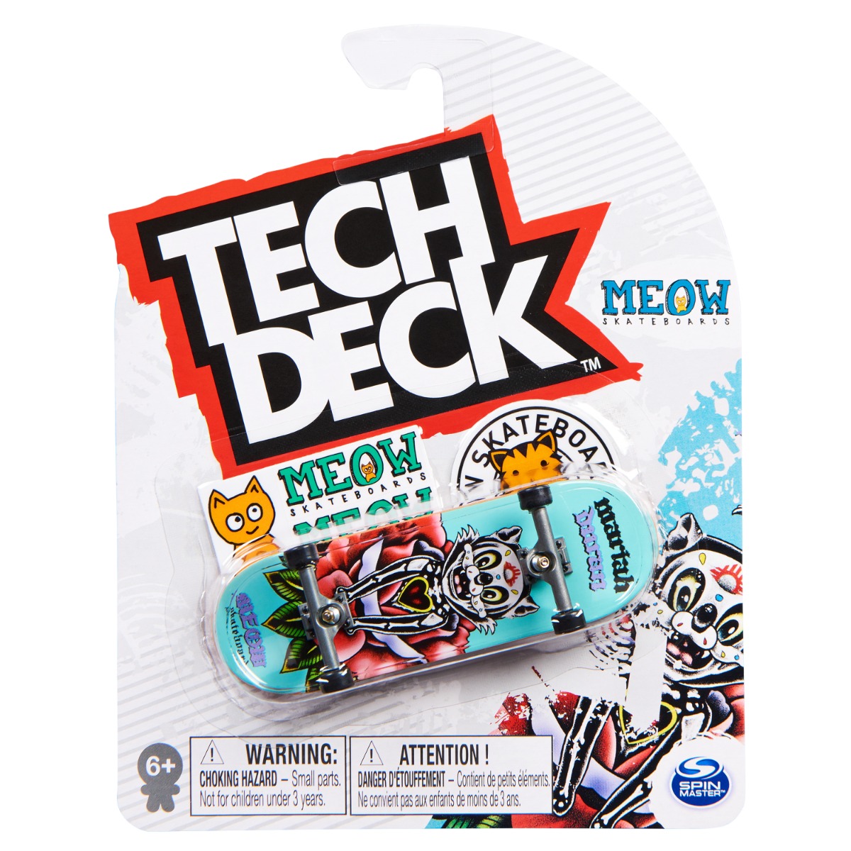 Mini placa skateboard Tech Deck, Meow Mariah Druan, 20141231