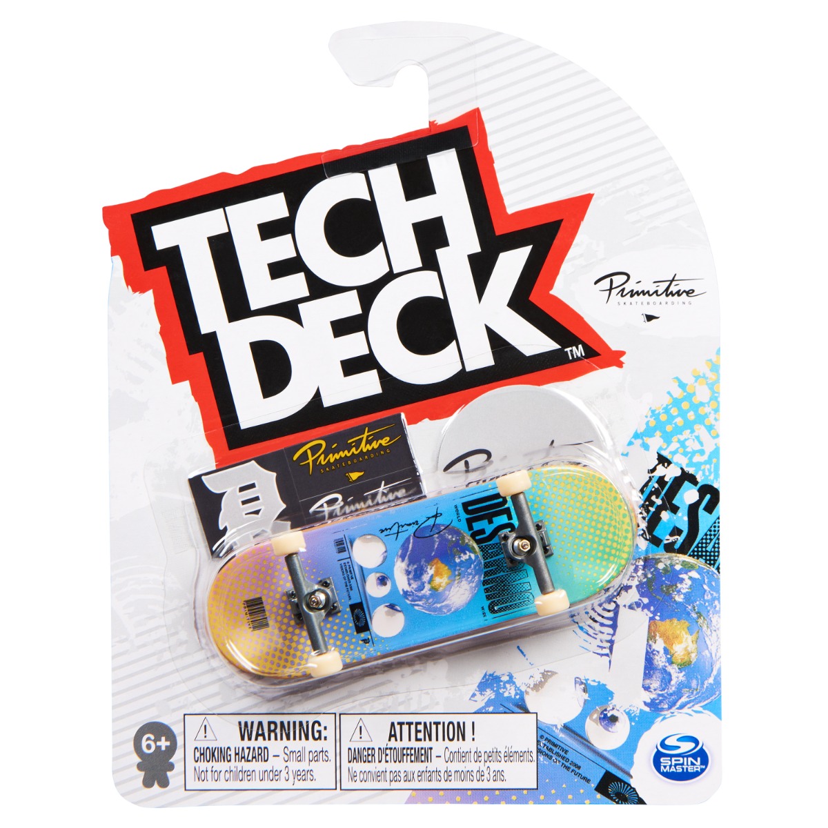 Mini placa skateboard Tech Deck, Primitive, 20141347