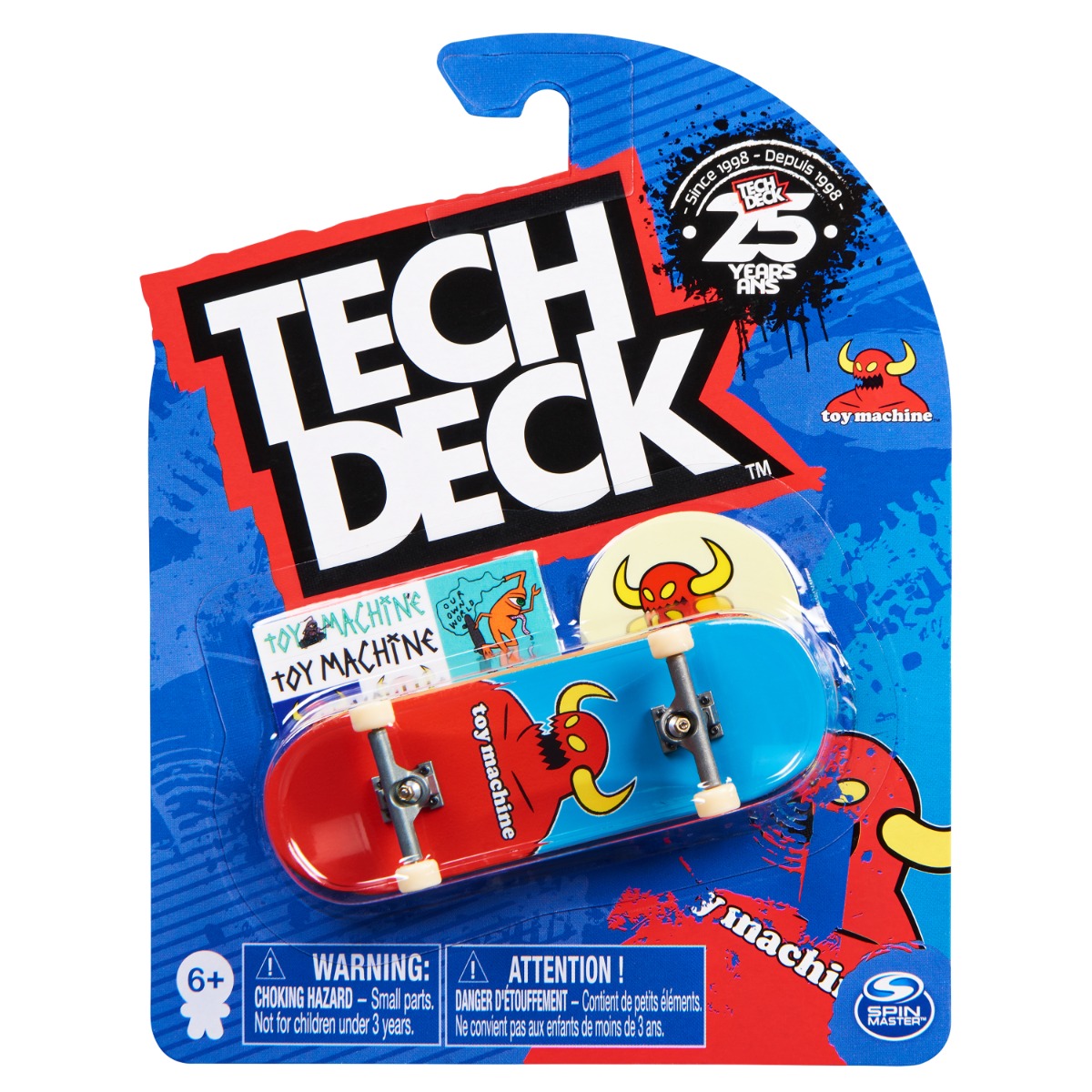 Mini placa skateboard Tech Deck, Toy Machine 25 Years, 20141234 20141234
