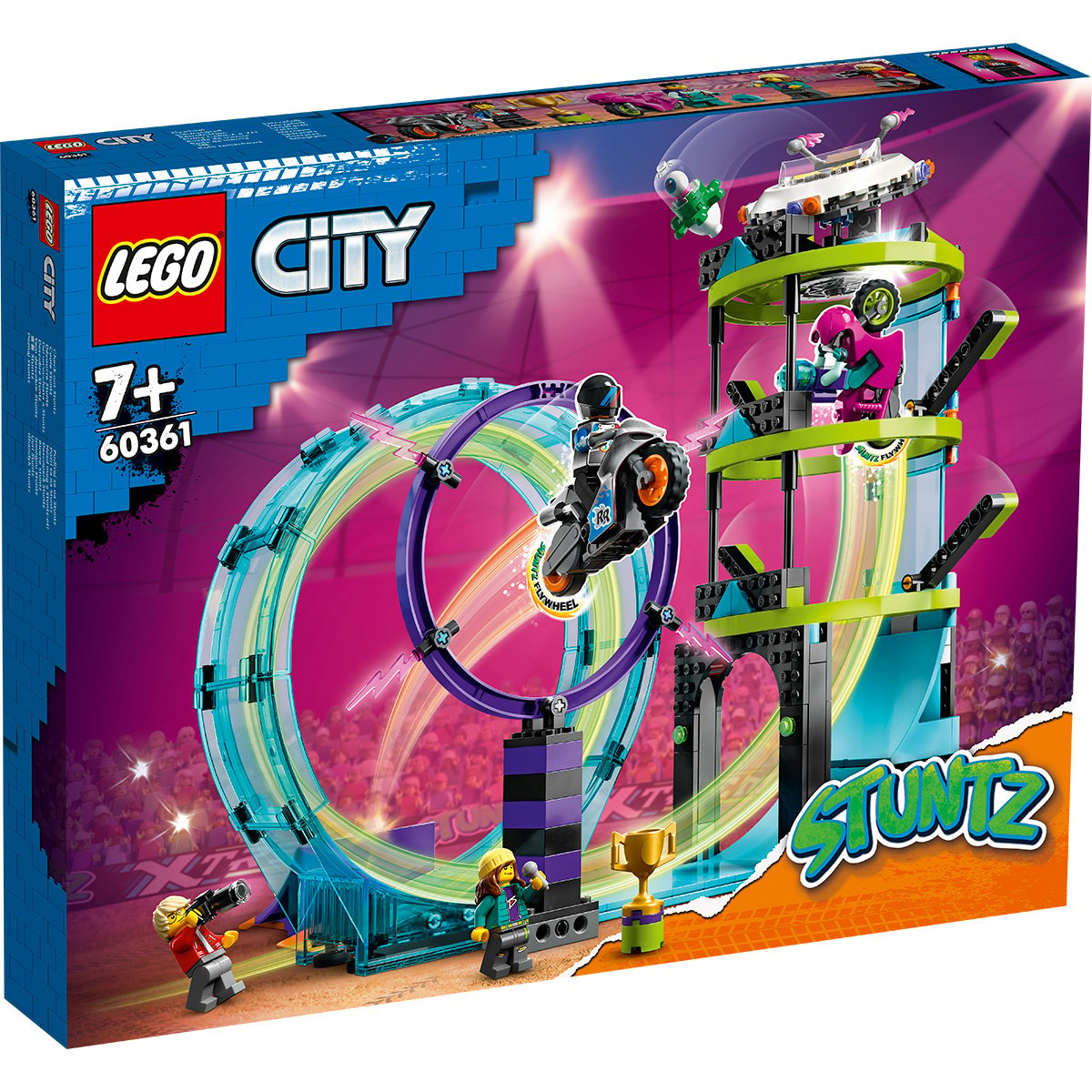 LEGO® City Stuntz – Provocarea suprema de cascadorii pe motocicleta (60361) LEGO® City 2023-09-26