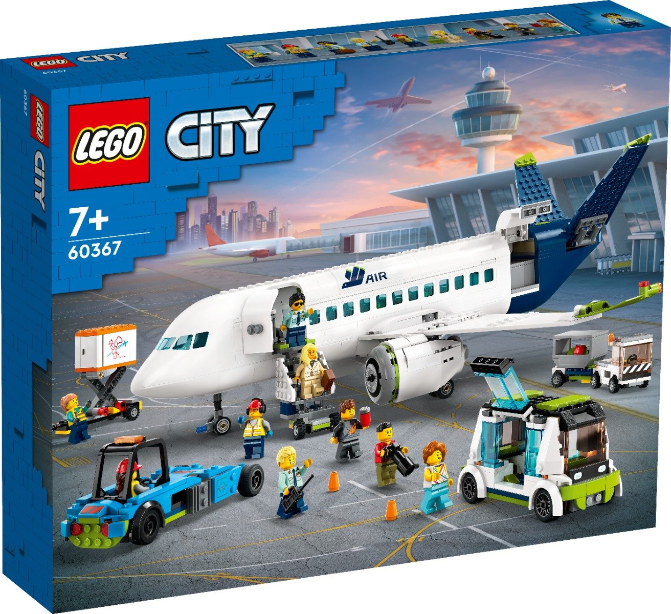 LEGO® City - Avion de pasageri (60367)