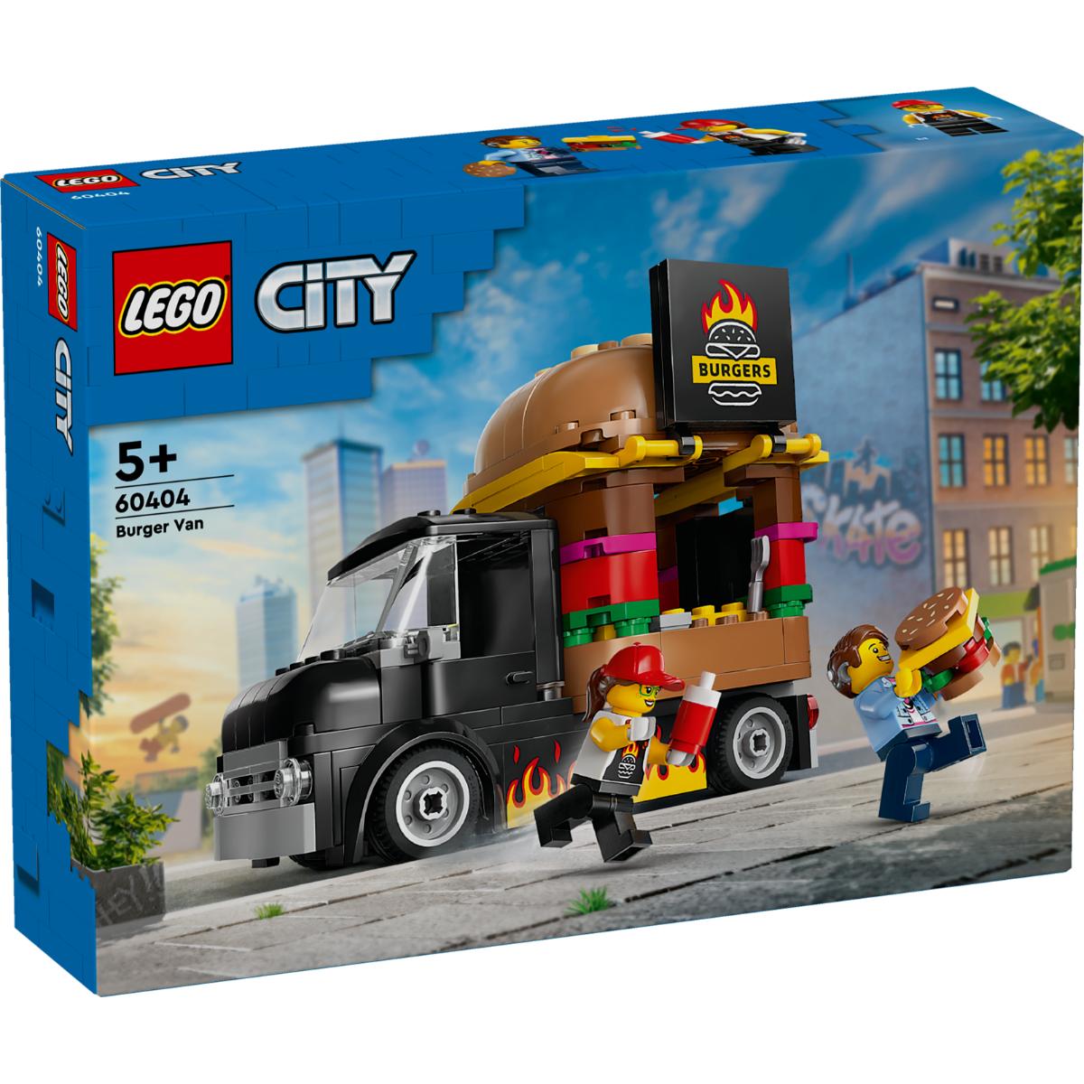 LEGO® City – Toneta de burger (60404) LEGO® imagine noua responsabilitatesociala.ro