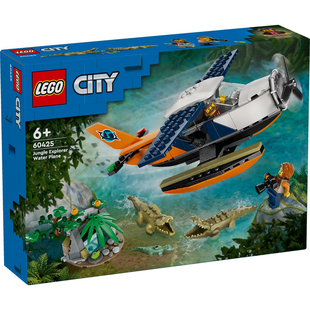 LEGOÂ® City - Hidroavionul unui explorator al junglei (60425)