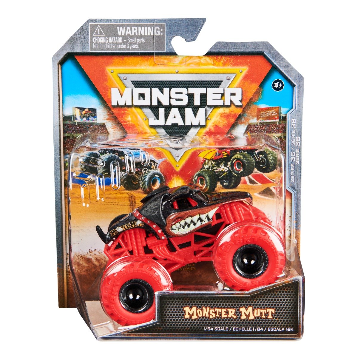 Masinuta Monster Jam, Monster Mutt, 1:64, 20146079