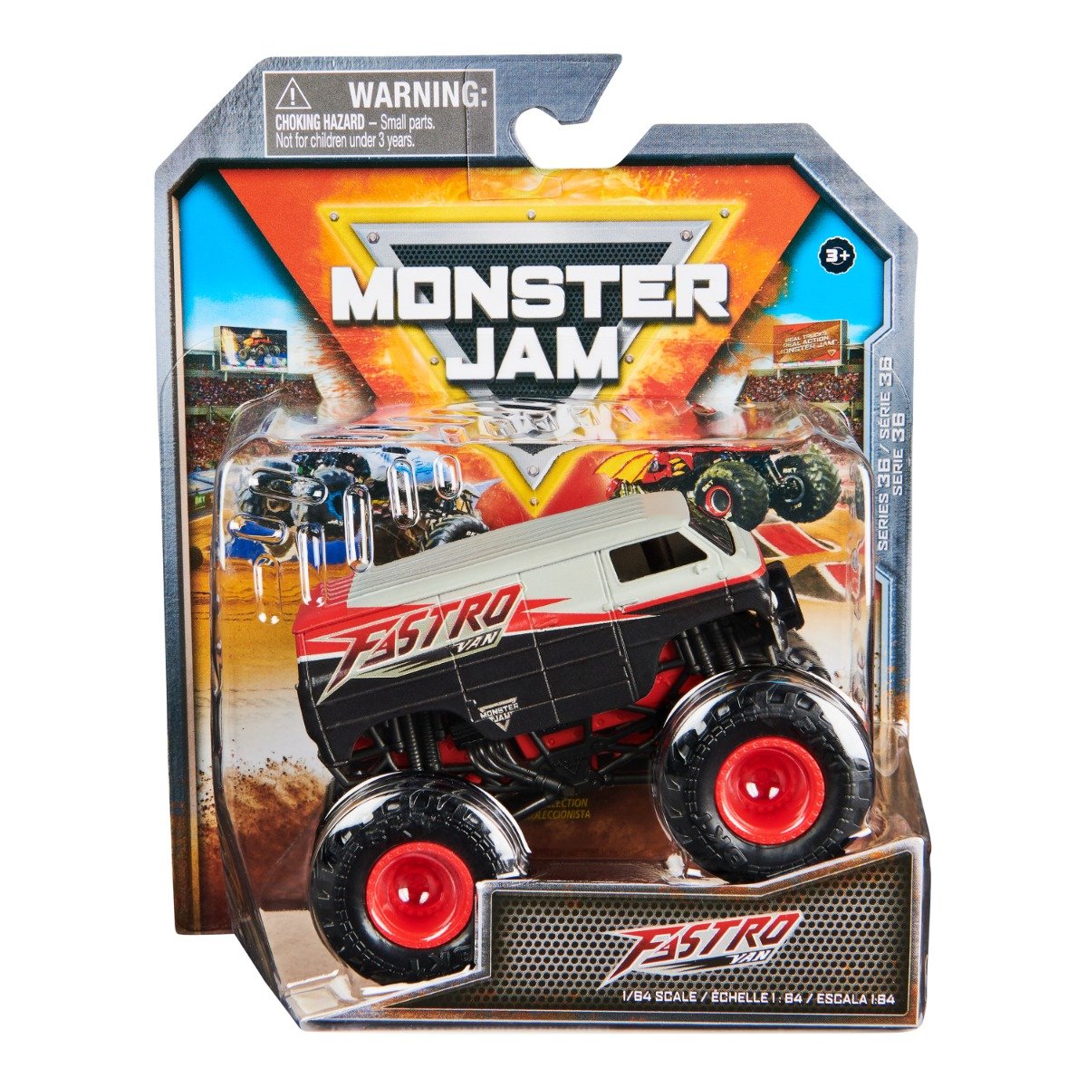 Masinuta Monster Jam, Fastro Van, 1:64, 20146074