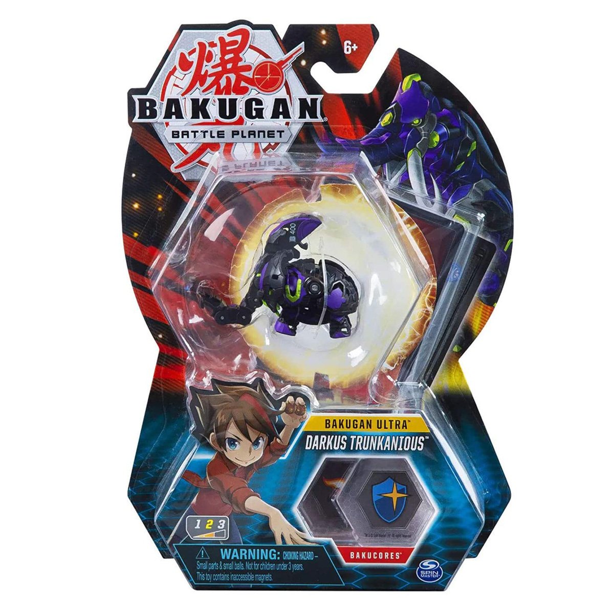 Figurina Bakugan Ultra Battle Planet, Mammoth Black 20119410