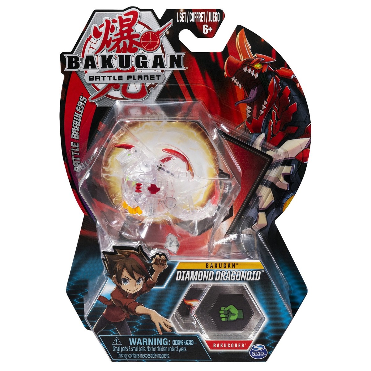 Figurina Bakugan Battle Planet, Dragonoid Chaser, 20107199