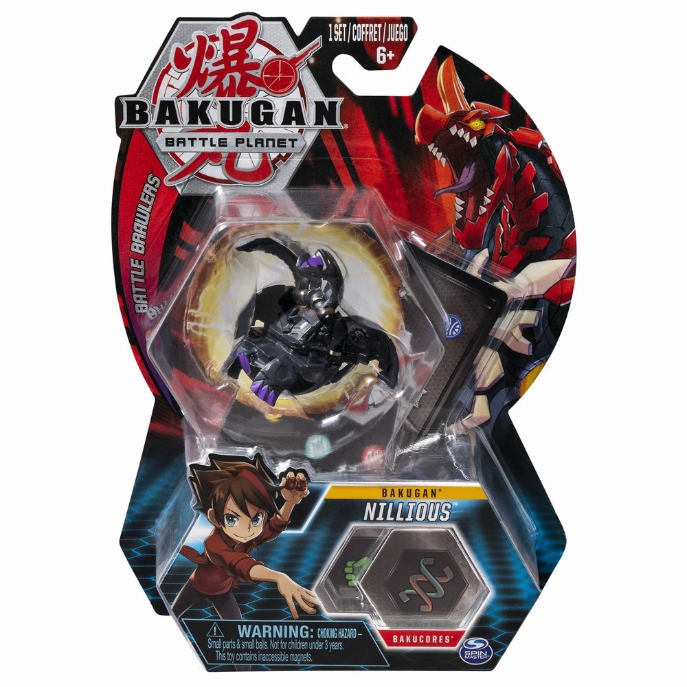 Figurina Bakugan Battle Planet, Head Dragon Black, 20108437
