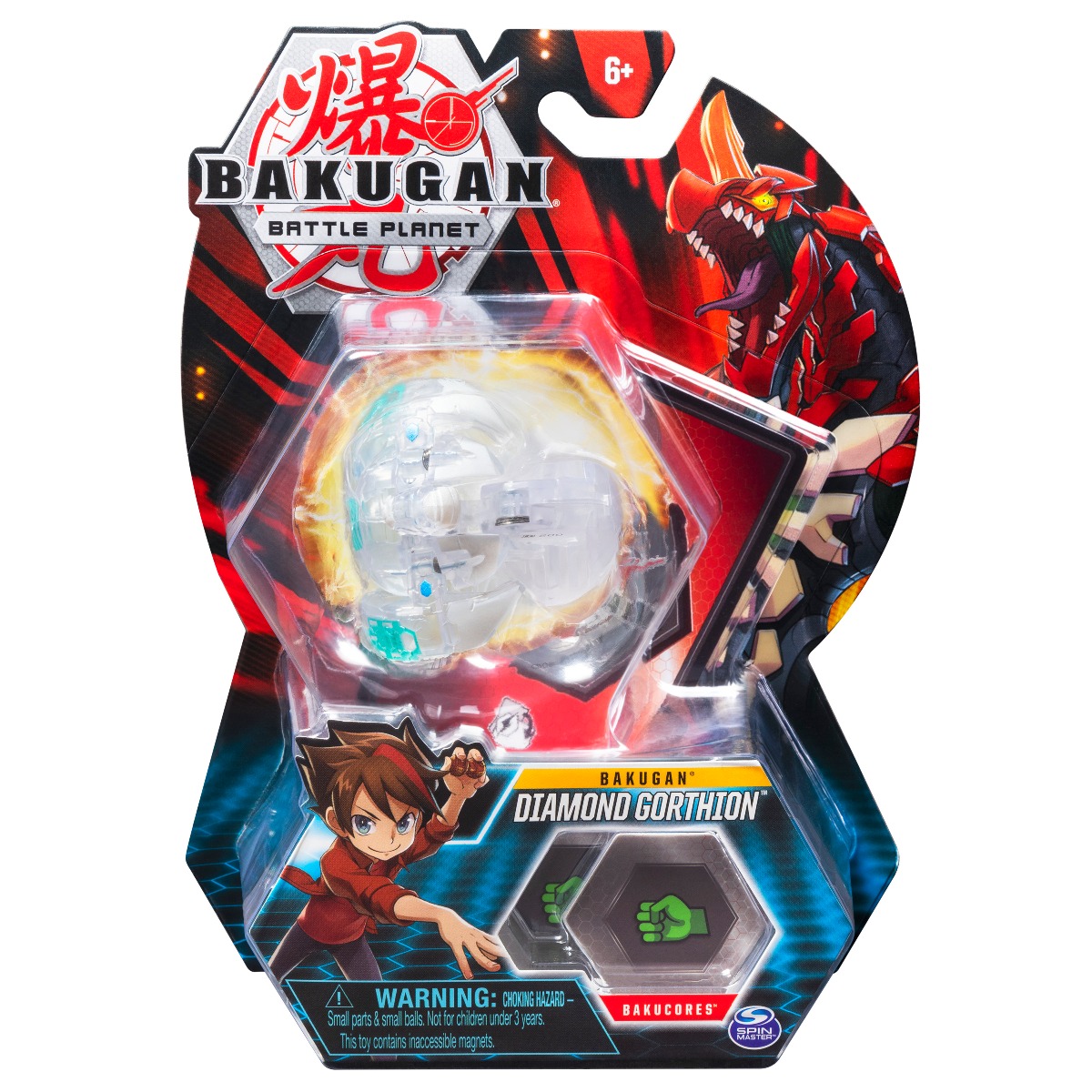 Figurina Bakugan Battle Planet, Diamond Gorthion, 20115050