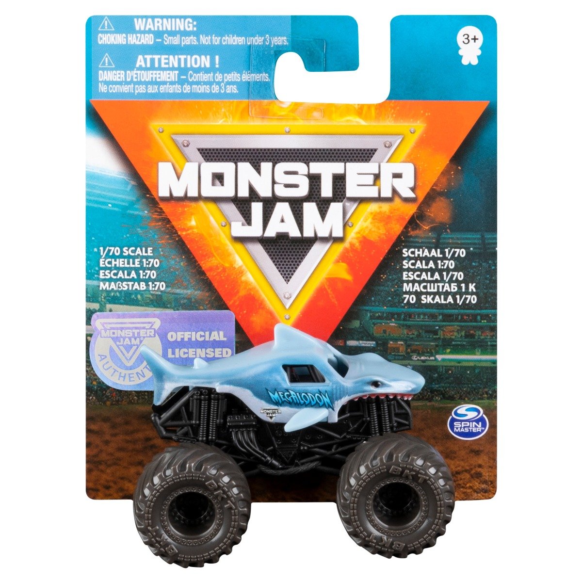 Masinuta Monster Jam 1:70, Megalodon, 20126428