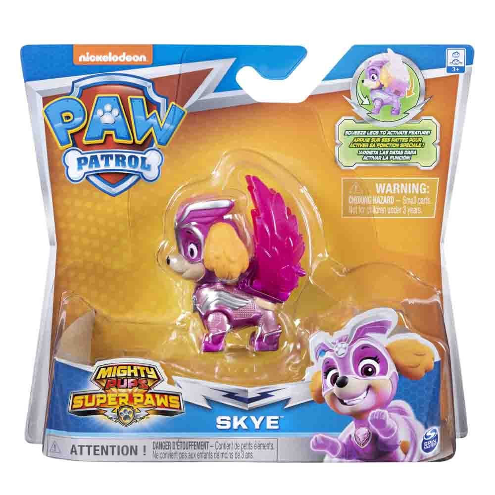 Figurina Paw Patrol Mighty Pups Super Paws, Skye 20114289