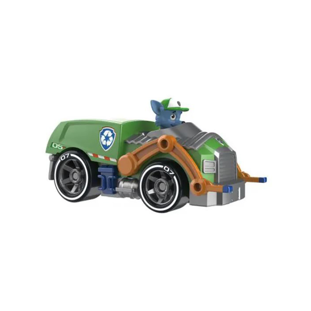 Macheta metalica Paw Patrol, Rocky Recyclin Truck, 20119533