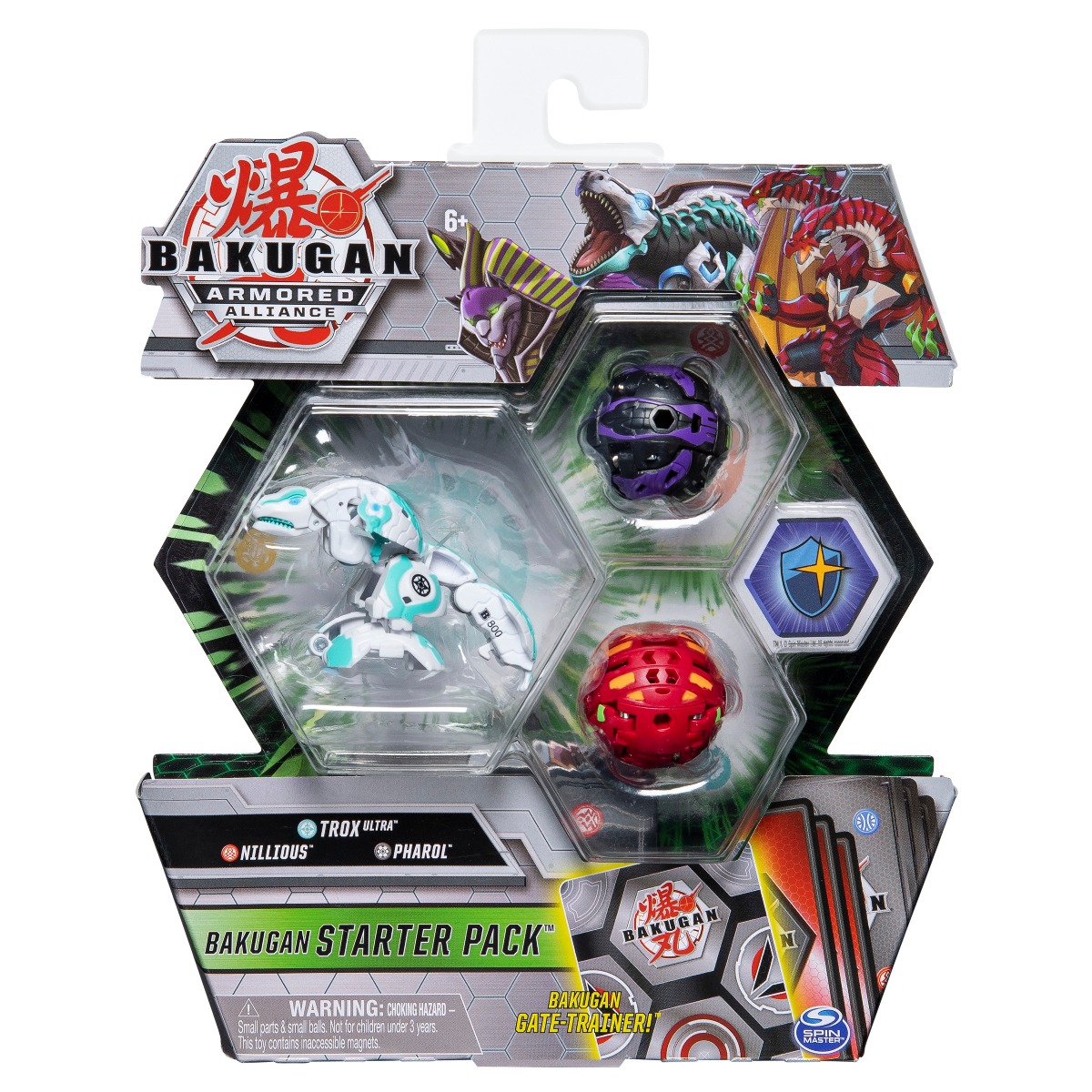 Set Bakugan Armored Alliance, Trox Ultra, Nillious, Pharol 20122477