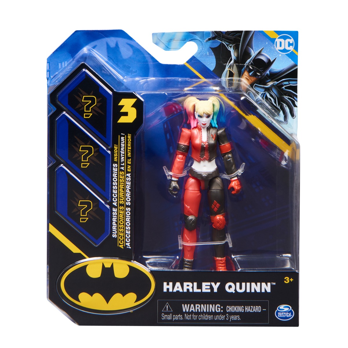 Set figurina cu accesorii surpriza, Harley Quinn, 20138450