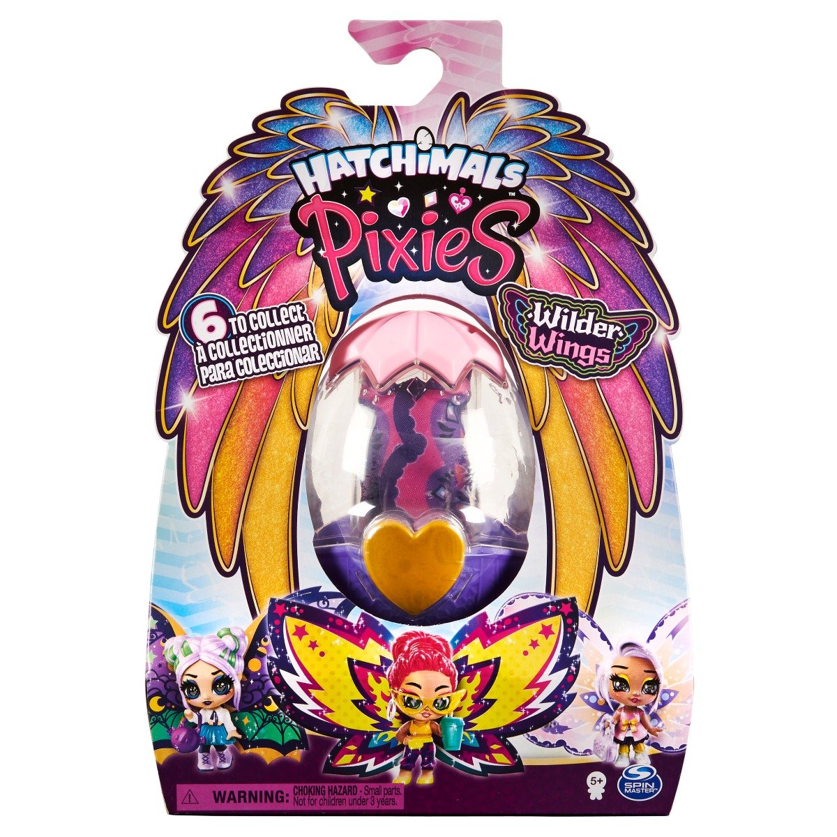 Figurina surpriza Hatchimals Pixies Wilder Wings 20127410