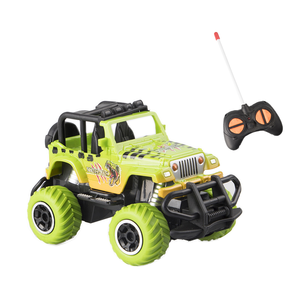 Masinuta mini cu radiocomanda, 1:43, verde 