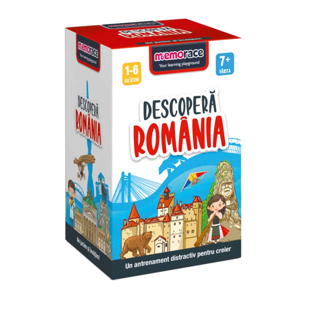 Joc educativ, Memorace, Descopera Romania Descopera