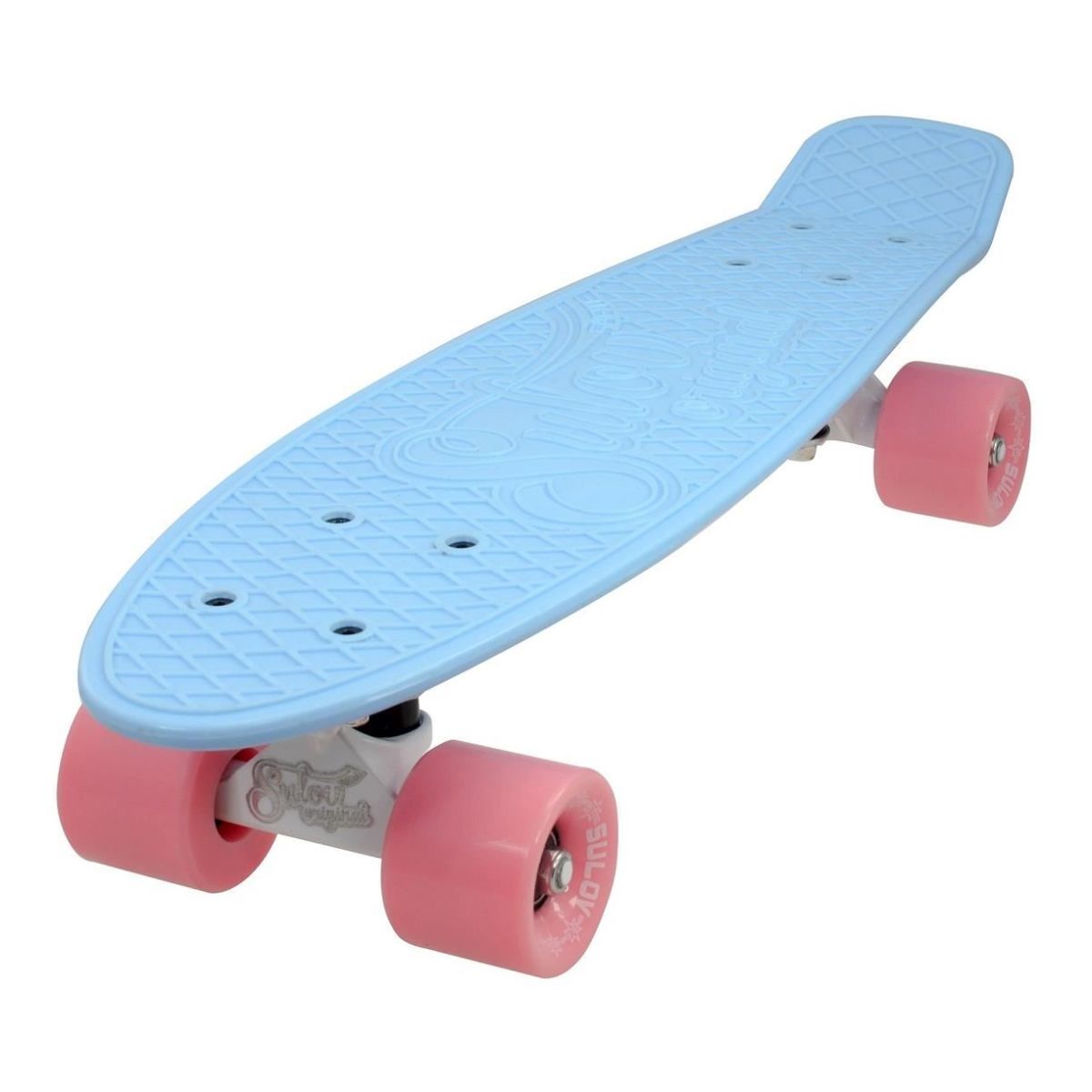 Penny board 22 inch DHS, Pastel, Albastru Role si skateboard imagine 2022