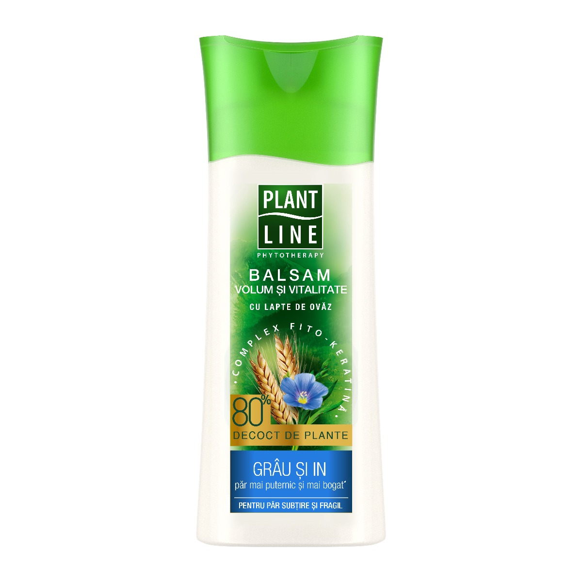 Balsam cu extract de grau si in Plant Line, 230 ml noriel.ro