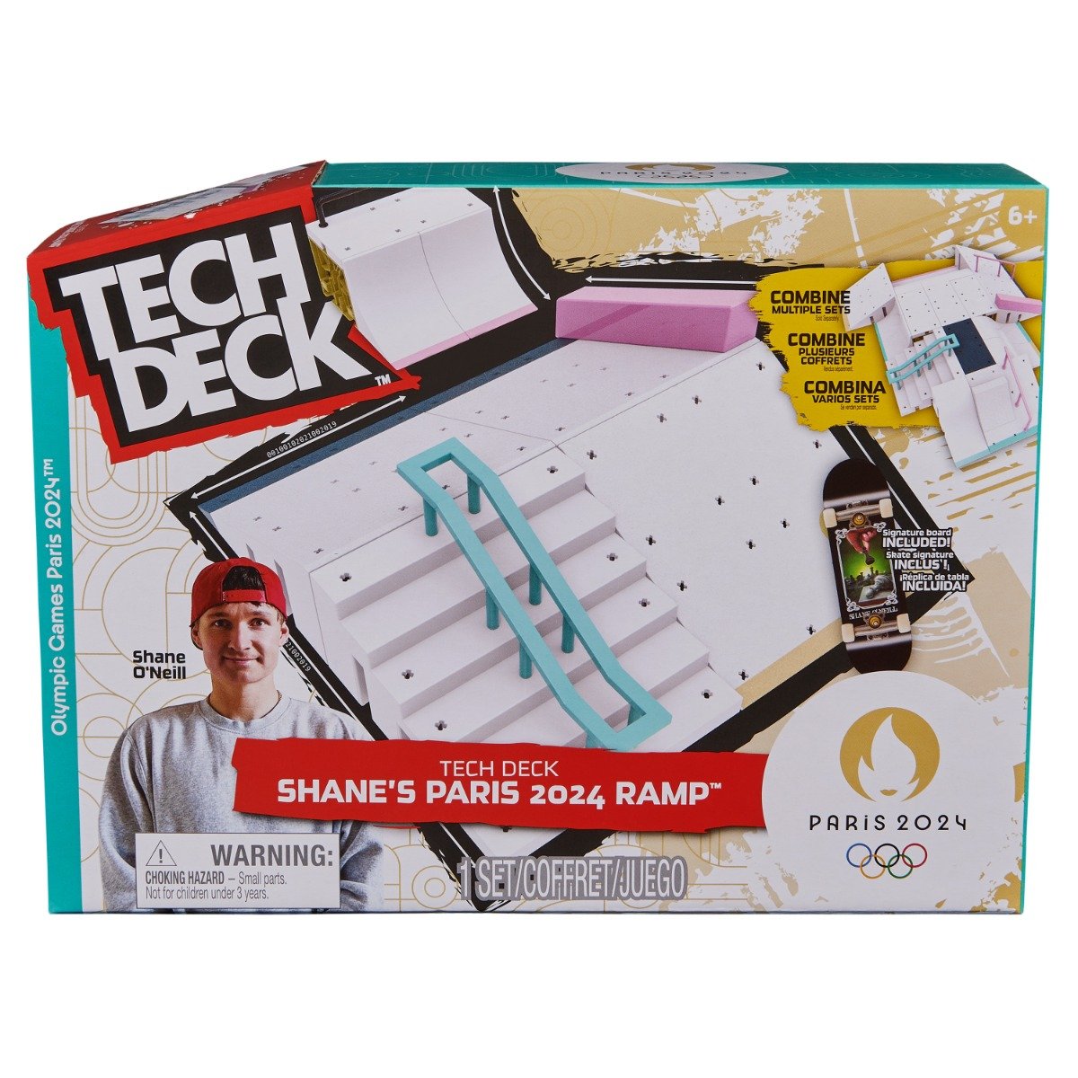 Set de joaca, Tech Deck, Olympic Park Paris 2024, Shane O Neil, 20147130