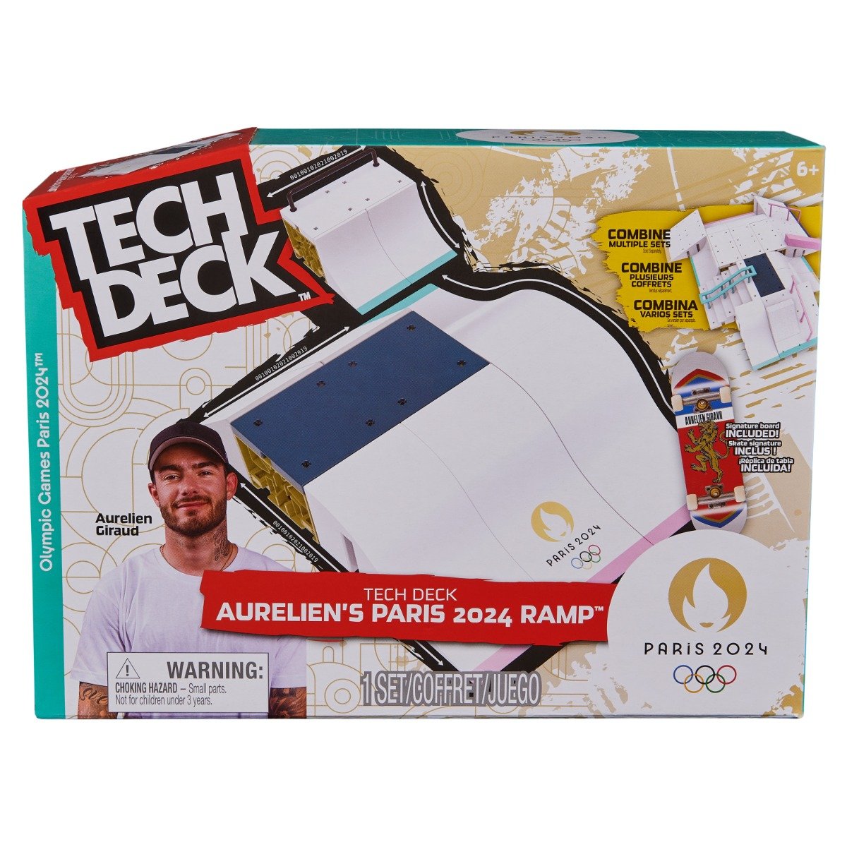 Set de joaca, Tech Deck, Olympic Park Paris 2024, Aurelien Giraud, 20147131