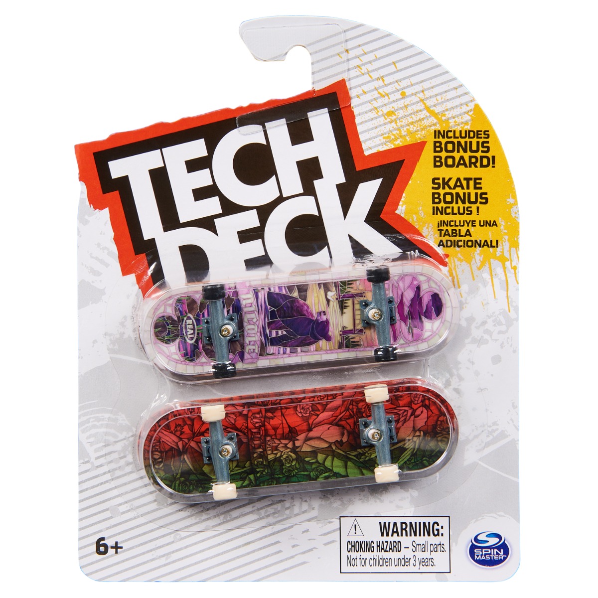 Set 2 mini placi de skateboard, Tech Deck, Real B, 20148085