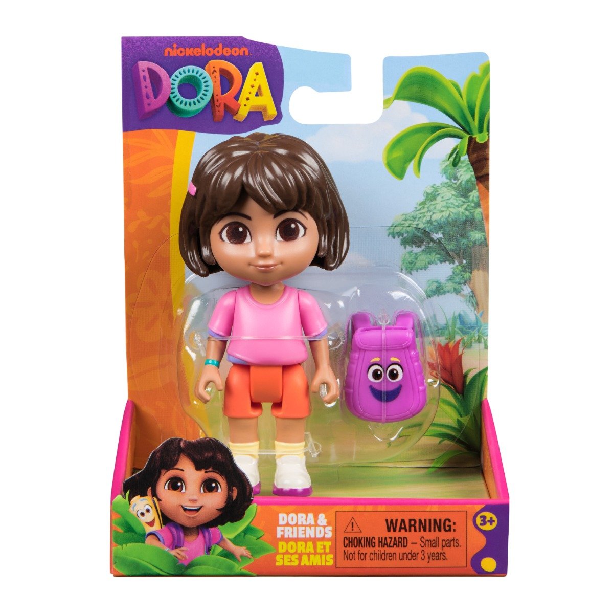 Figurina cu accesoriu, Dora Exploratoarea, 7,6 cm, 20149752