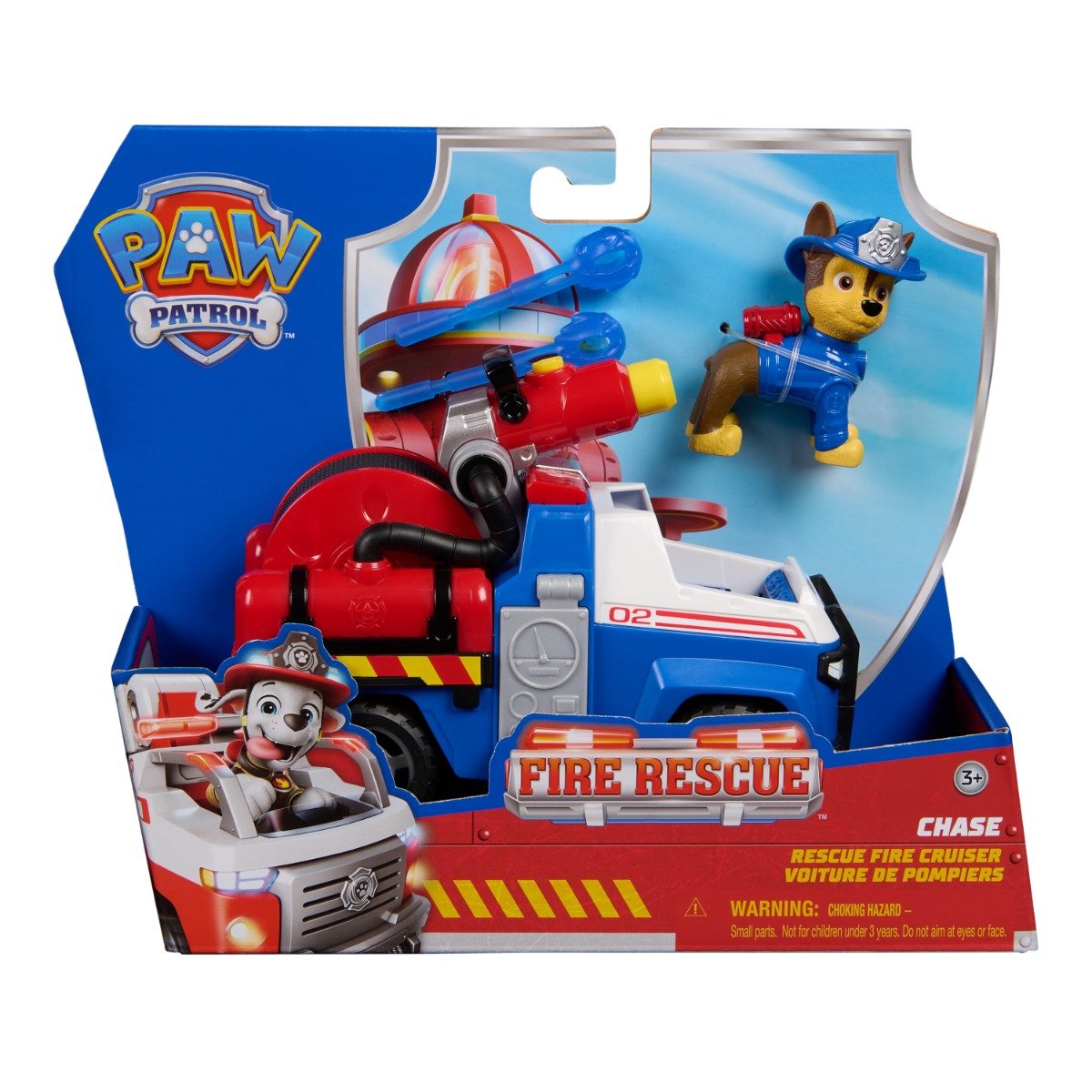 Camion de pompieri cu figurina, Paw Patrol, Chase, 6072699