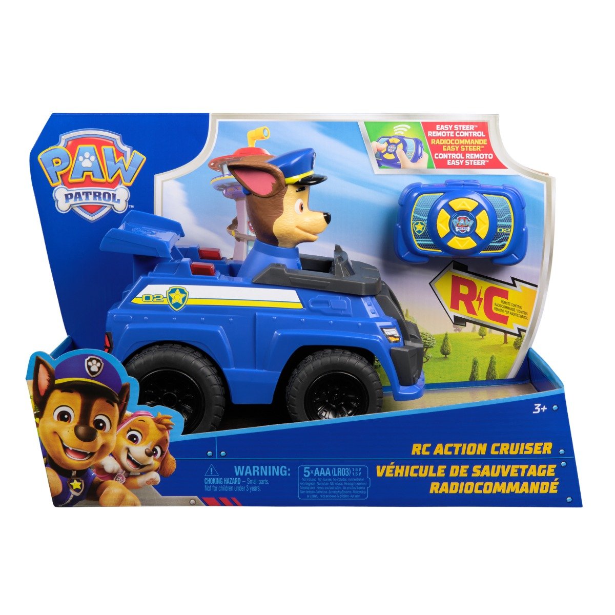 Masina cu telecomanda, Paw Patrol, RC Action Cruiser, 6073298