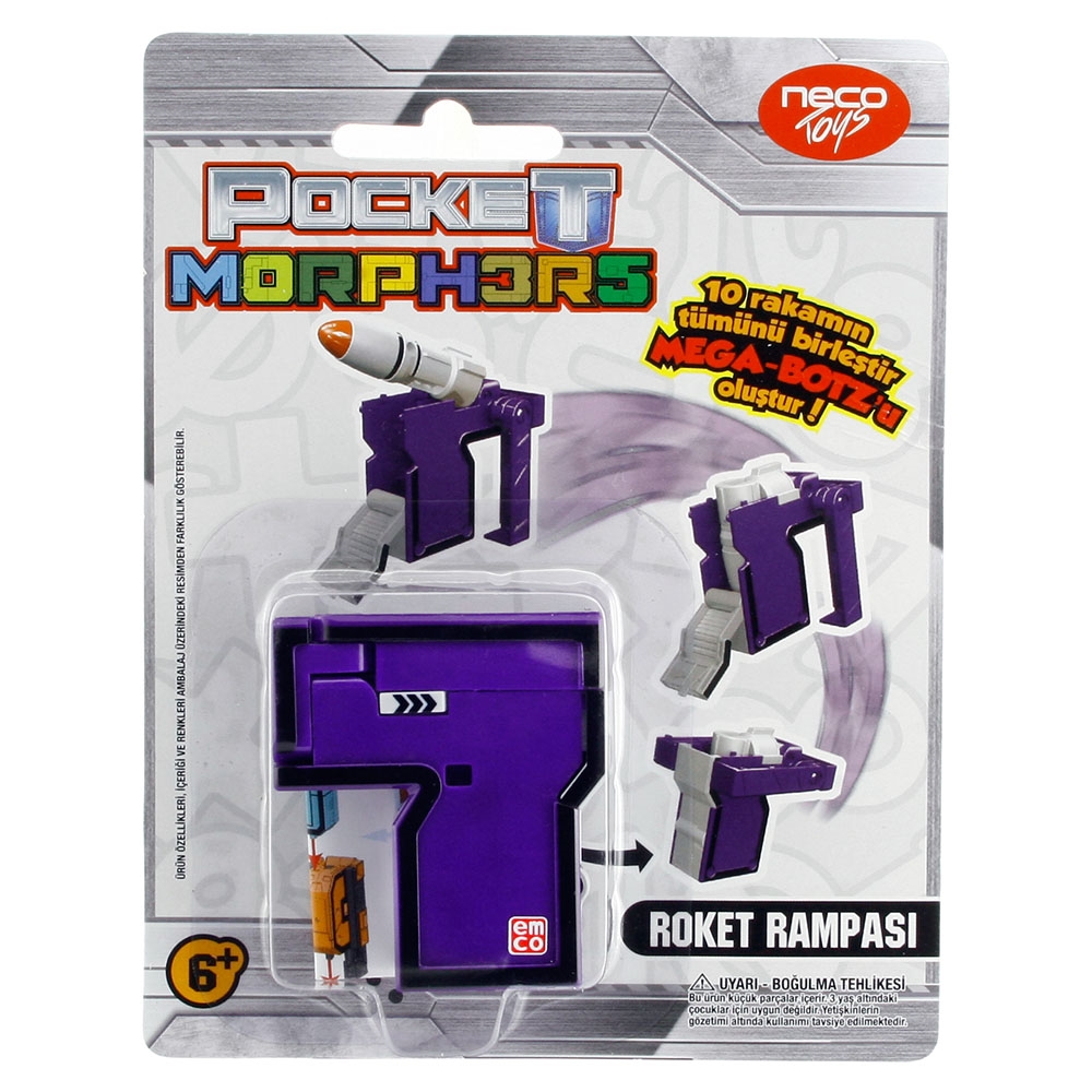 jucarie convertibila morphers pocket - cifra 7, antiracheta