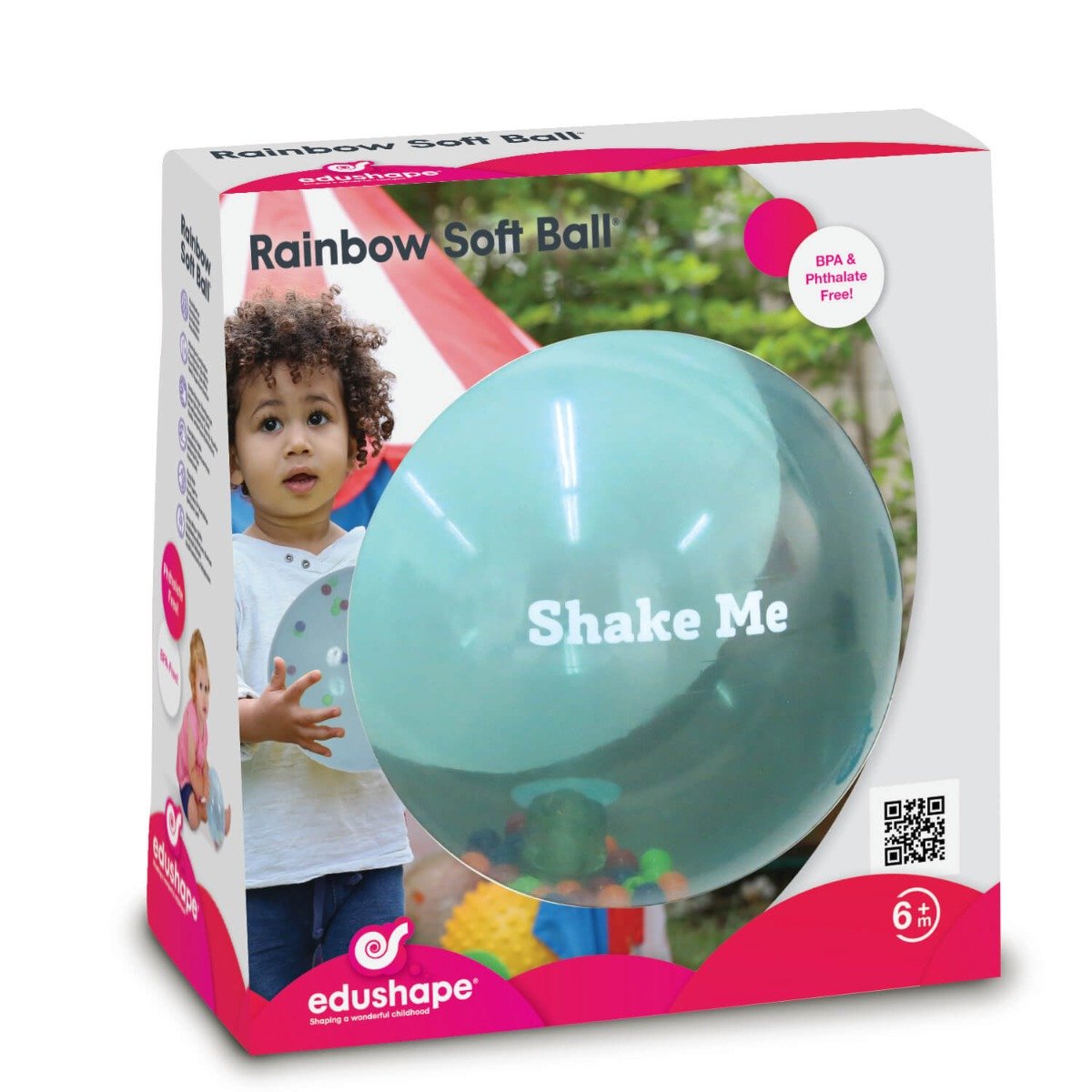 Minge moale edushape, curcubeu