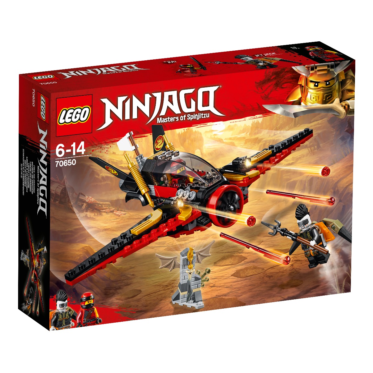 LEGO® NINJAGO® - Aripa Destinului (70650)