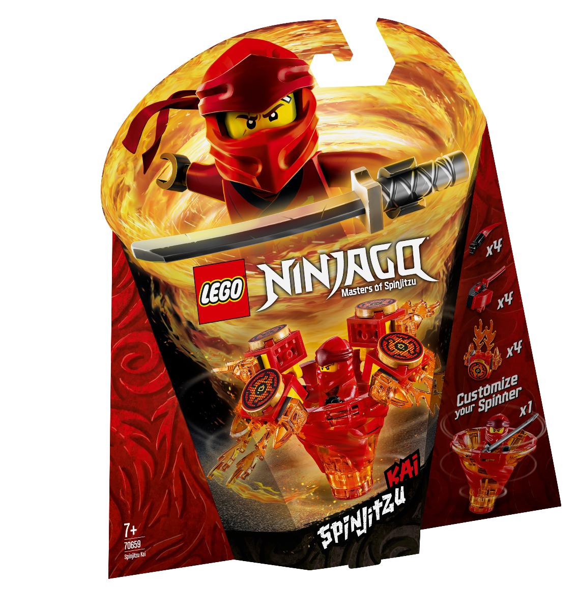 LEGO® Ninjago - Spinjitzu Kai (70659) imagine