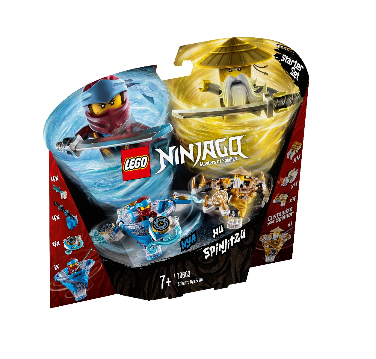 LEGO® Ninjago - Spinjitzu Nya si Wu (70663)