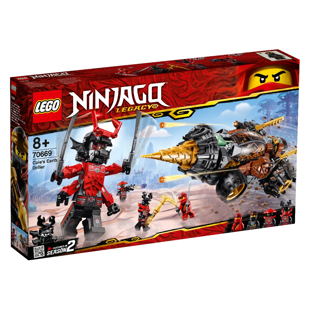 LEGO® Ninjago - Foreza de pamant a lui Cole (70669)