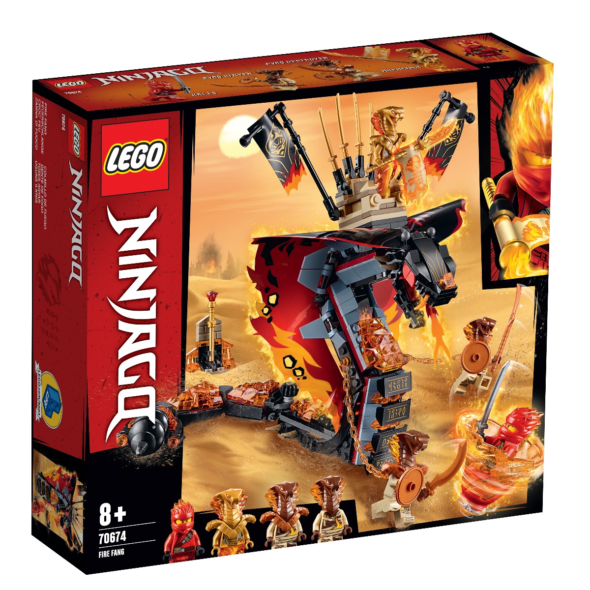 LEGO® NINJAGO® - Gheara de Foc (70674)