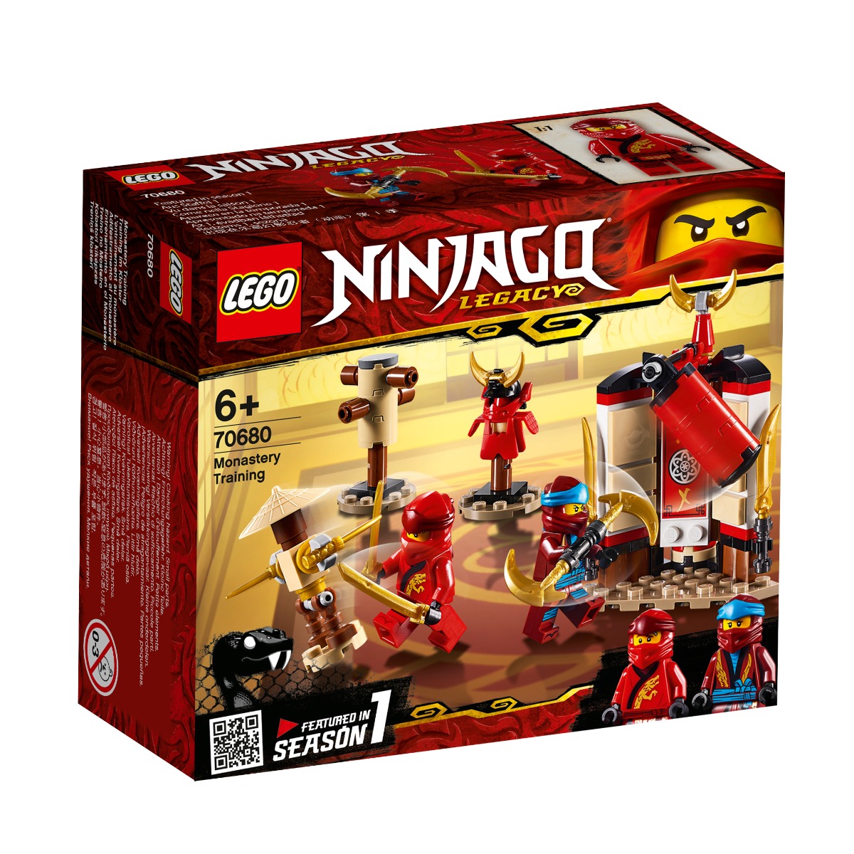 Lego® ninjago - antrenament la manastire (70680)
