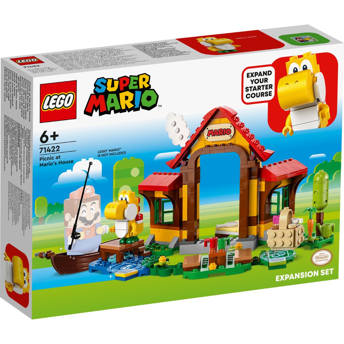LEGO® Super Mario – Set de extindere Picnic la casa lui Mario (71422) LEGO® Super Mario 2023-09-26